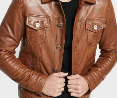 Leather Jacket Brown