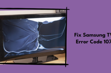 Samsung TV Error Code 107