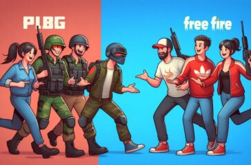 PUBG and Free Fire